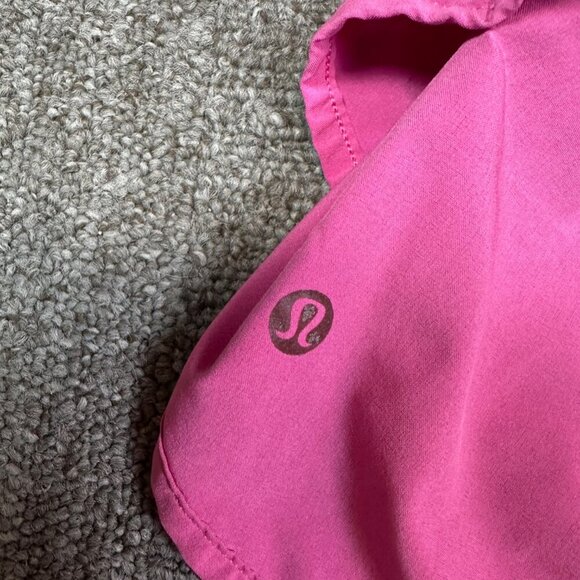 Lululemon Speed Up Short Raspberry Pink Fuchsia Size 8 - Running / Runner - Picture 3 of 5